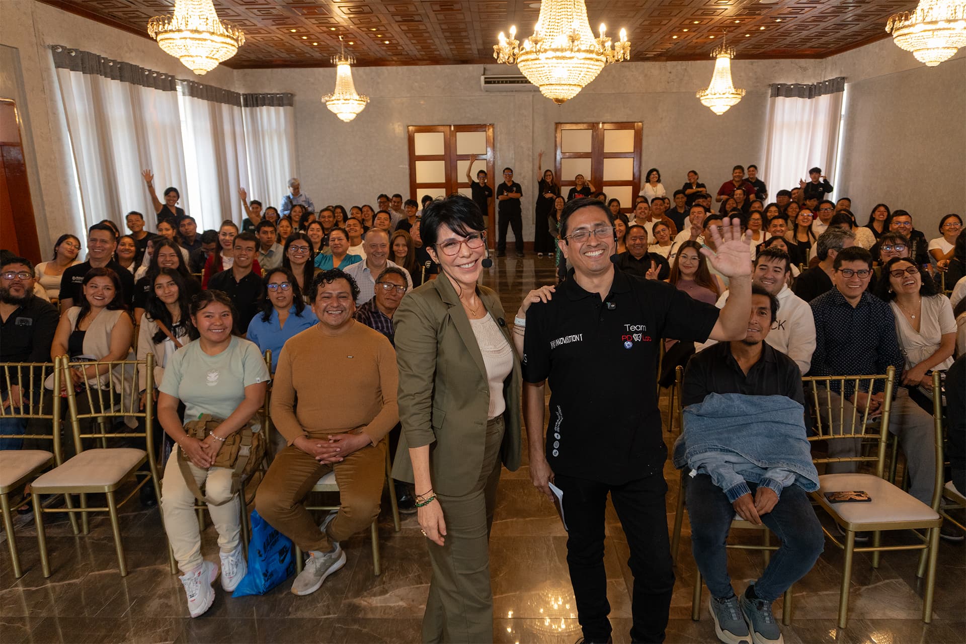 Auditorio lleno durante la conferencia magistral de PDLAB en MEGATEC